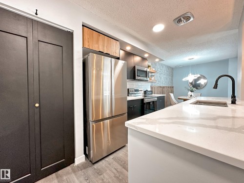 862 Erin Place Nw, Edmonton, AB - Indoor Photo Showing Kitchen With Stainless Steel Kitchen