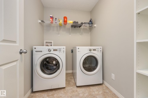 1241 Chappelle Boulevard Sw, Edmonton, AB - Indoor Photo Showing Laundry Room