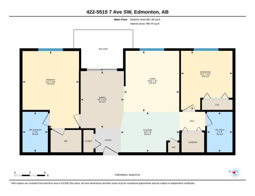 Floor plan - #422 5515 7 Av Sw, Edmonton, AB - Other