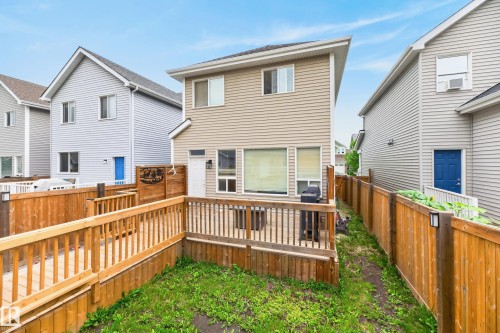 7915 22 Avenue Sw, Edmonton, AB - Outdoor With Deck Patio Veranda With Exterior