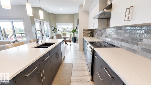 4601 62 Street, Beaumont, AB - Indoor Photo Showing Kitchen With Double Sink With Upgraded Kitchen