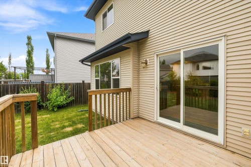 161 Rue Magnan, Beaumont, AB - Outdoor With Deck Patio Veranda With Exterior