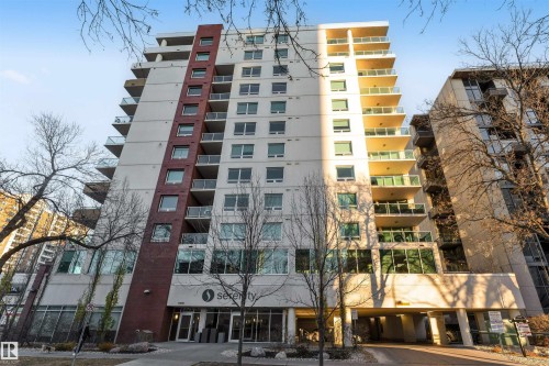 #807 10055 118 St Nw, Edmonton, AB - Outdoor With Facade