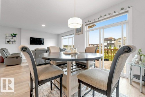 7017 54 Avenue, Beaumont, AB - Indoor Photo Showing Dining Room
