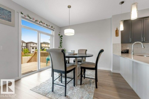7017 54 Avenue, Beaumont, AB - Indoor Photo Showing Dining Room