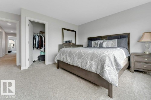 7017 54 Avenue, Beaumont, AB - Indoor Photo Showing Bedroom