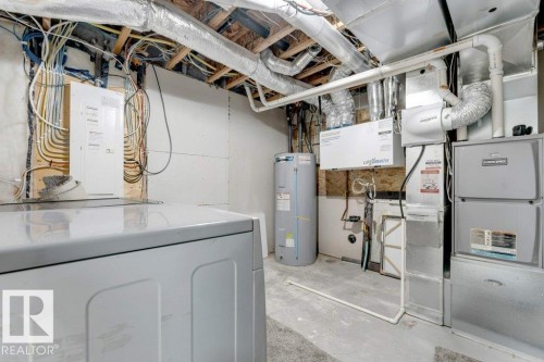 7017 54 Avenue, Beaumont, AB - Indoor Photo Showing Basement