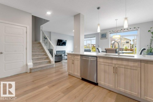 7017 54 Avenue, Beaumont, AB - Indoor Photo Showing Kitchen