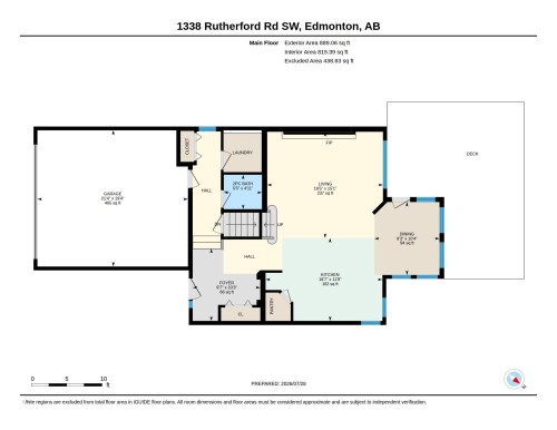 Floor plan - 1338 Rutherford Road Sw, Edmonton, AB - Other