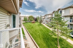Expansive communal green space featuring a manicured lawn, established trees, and a central gazebo - 