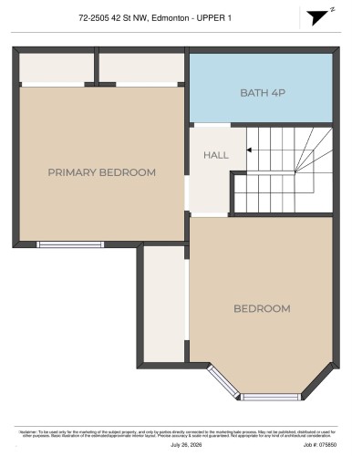 Floor plan - #72 2505 42 St Nw, Edmonton, AB - Other
