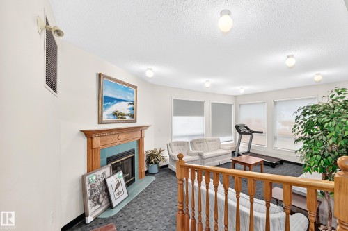 #20 9704 165 St Nw, Edmonton, AB - Indoor With Fireplace