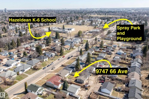9747 66 Avenue Nw, Edmonton, AB - Outdoor With View