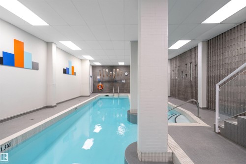 #302 10160 115 St Nw, Edmonton, AB - Indoor Photo Showing Other Room With In Ground Pool