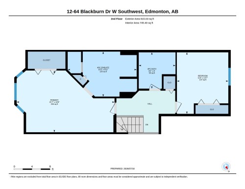 Floor plan - #12 64 Blackburn Dr W Sw, Edmonton, AB - Other