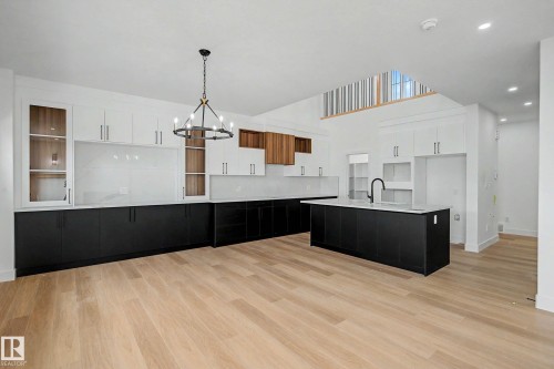 294 Munn Way, Leduc, AB - Indoor Photo Showing Kitchen With Upgraded Kitchen