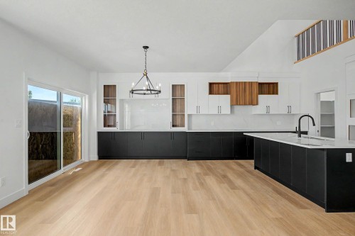 294 Munn Way, Leduc, AB - Indoor Photo Showing Kitchen With Upgraded Kitchen