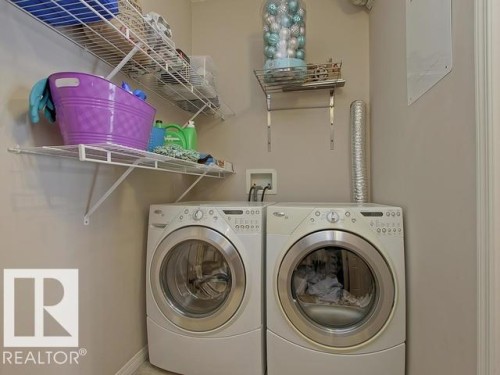 #107 3040 Spence Wd Sw, Edmonton, AB - Indoor Photo Showing Laundry Room