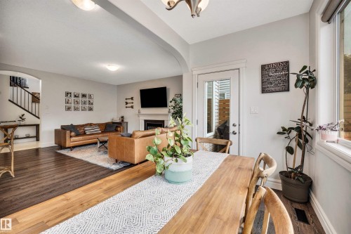 11935 21 Avenue Sw, Edmonton, AB - Indoor With Fireplace