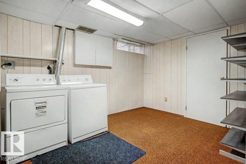 312 Lago Lindo Crescent Nw, Edmonton, AB - Indoor Photo Showing Laundry Room