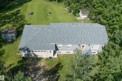 Gray asphalt shingle roof - 