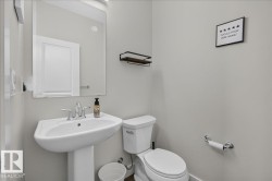Pedestal sink with chrome faucet - 