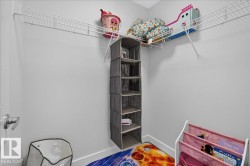Compact closet featuring white wire shelving - 