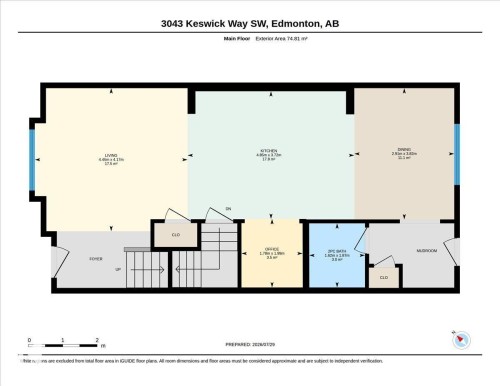 Floor plan - 3043 Keswick Way Sw, Edmonton, AB - Other
