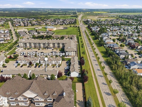 #27 290 Spruce Ridge Rd, Spruce Grove, AB - Outdoor With View