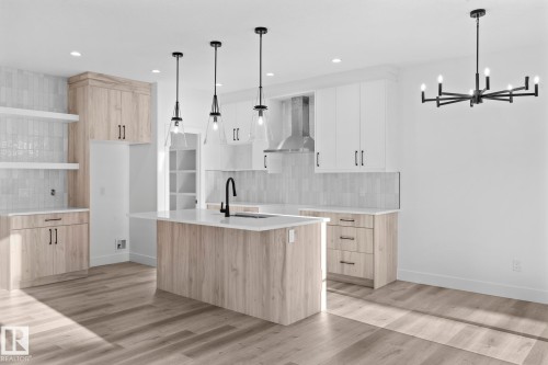 90 Spring Link, Spruce Grove, AB - Indoor Photo Showing Kitchen