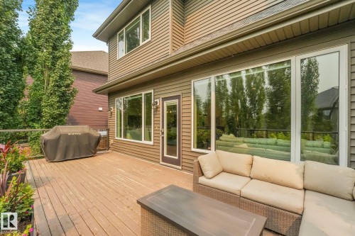2722 Kirkland Way Sw, Edmonton, AB - Outdoor With Deck Patio Veranda With Exterior