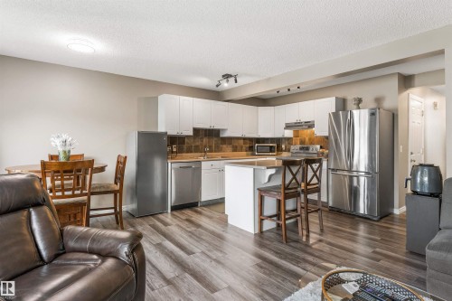 20032 53A Avenue Nw, Edmonton, AB - Indoor Photo Showing Kitchen With Stainless Steel Kitchen