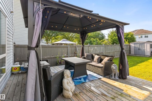 20032 53A Avenue Nw, Edmonton, AB - Outdoor With Deck Patio Veranda With Exterior
