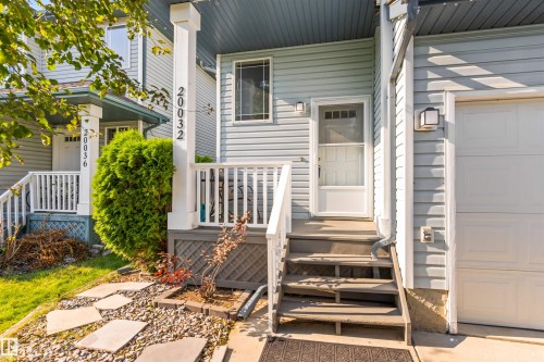 20032 53A Avenue Nw, Edmonton, AB - Outdoor With Deck Patio Veranda