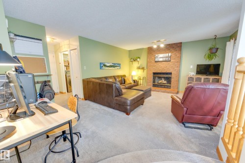 6212 179 Street Nw, Edmonton, AB - Indoor With Fireplace