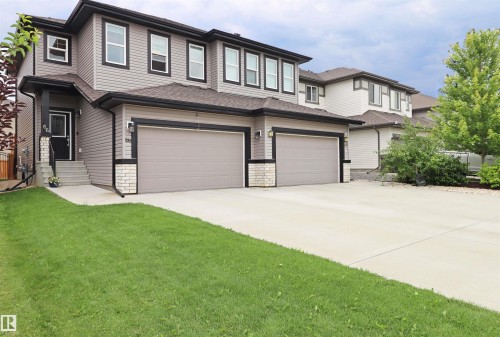 66 Springwood Way, Spruce Grove, AB - Outdoor With Facade