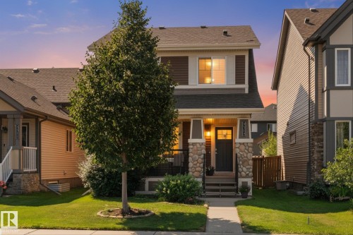 3313 Weidle Way Sw, Edmonton, AB - Outdoor With Deck Patio Veranda With Facade