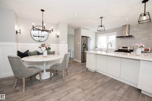 12107 131 Avenue Nw, Edmonton, AB - Indoor Photo Showing Dining Room