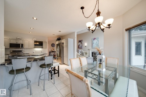 242 Running Creek Lane Nw, Edmonton, AB - Indoor Photo Showing Dining Room