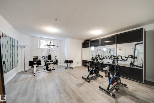 242 Running Creek Lane Nw, Edmonton, AB - Indoor Photo Showing Gym Room