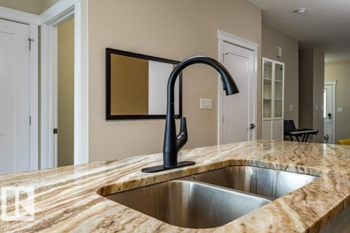 9372 Cooper Bend Sw, Edmonton, AB - Indoor Photo Showing Kitchen With Double Sink
