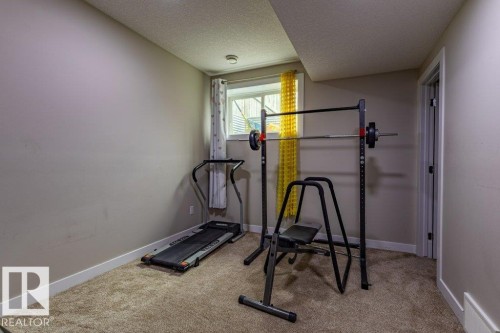 9372 Cooper Bend Sw, Edmonton, AB - Indoor Photo Showing Gym Room