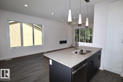 10820 86 Avenue Northwest, Edmonton, AB - Indoor Photo Showing Kitchen With Double Sink