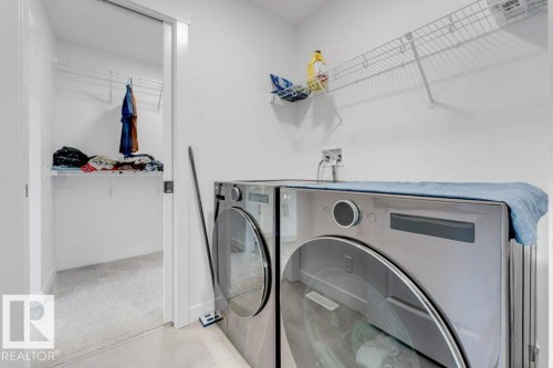 1116 Cristall Crescent Sw, Edmonton, AB - Indoor Photo Showing Laundry Room