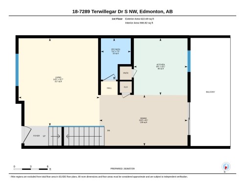 Floor plan - #18 7289 South Terwillegar Dr Nw, Edmonton, AB - Other