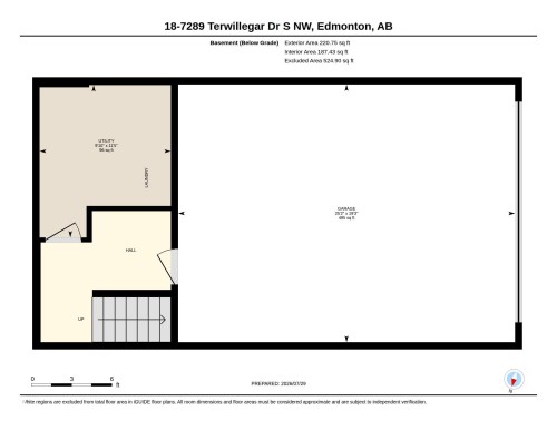 Floor plan - #18 7289 South Terwillegar Dr Nw, Edmonton, AB - Other