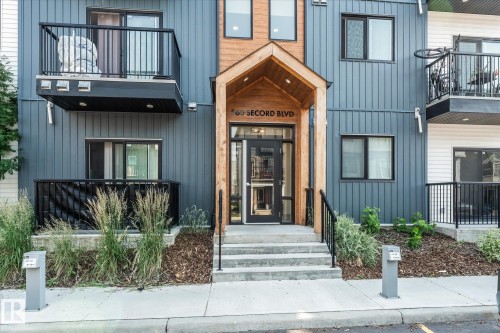 #104 860 Secord Bv Nw, Edmonton, AB - Outdoor With Balcony