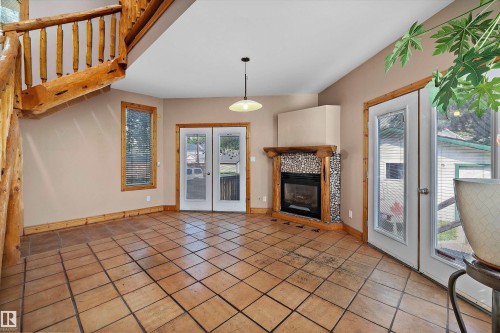 11253 89 Street Nw, Edmonton, AB - Indoor With Fireplace