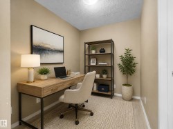 Dedicated room featuring light wood-finish flooring and neutral wall tones - 