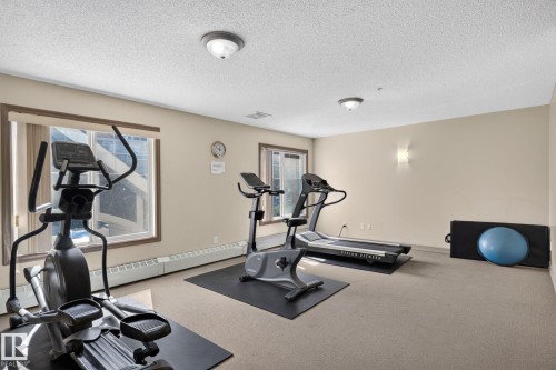 #411 4407 23 St Nw, Edmonton, AB - Indoor Photo Showing Gym Room